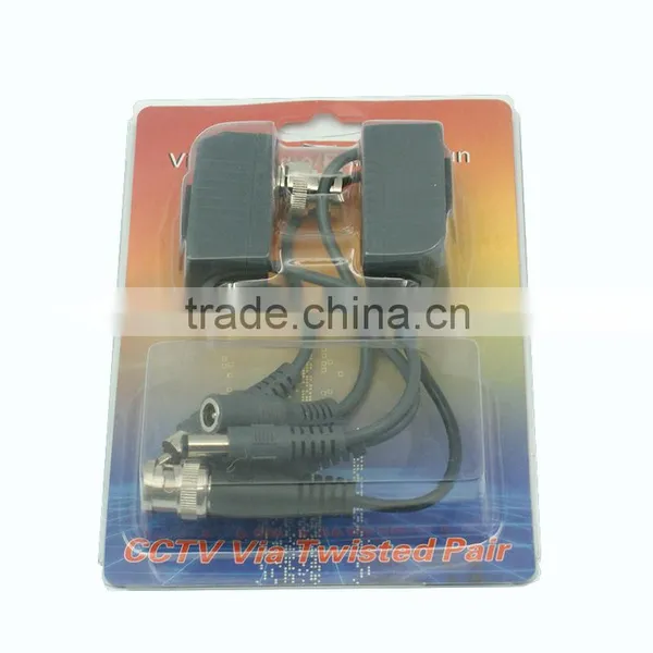 CCTV Camera Accessories Audio Video Balun Transceiver BNC UTP RJ45 Video Balun With Audio photo-5