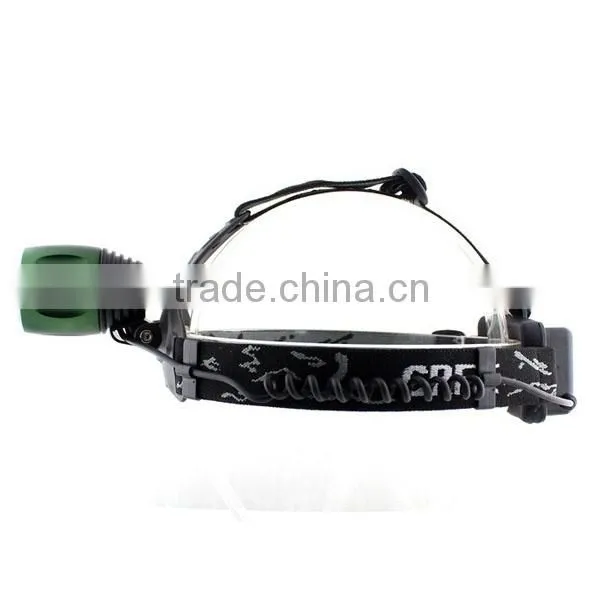 Long Life Aluminum 500LM C-REE XML T6 Rechargeable Zoom LED Headlamp photo-5