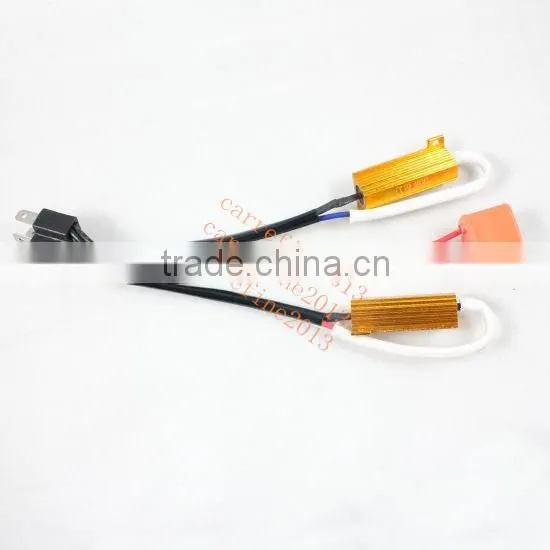 Car Accessory H4 Hi/Lo Beam LED DRL Fog Light Canbus 50W Load Resistor Canceller Decoder for Auto Parts photo-4