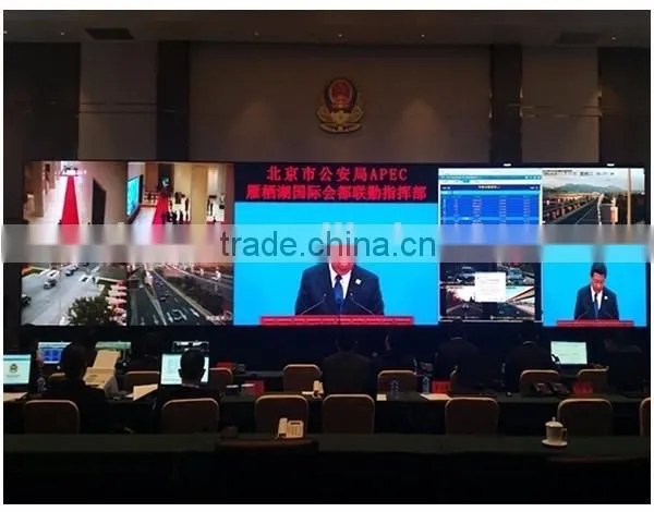 Full Color Indoor P5 Meeting Room Led Display With Fact Lock Cabinets photo-6