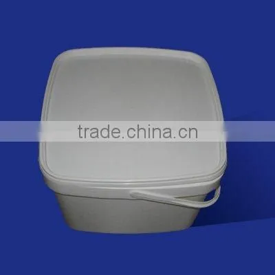 3L Plastic Square Buckets for Food