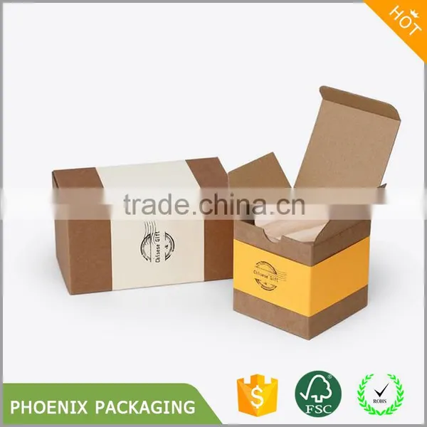 Customized Kraft Paper Box With PVC Window photo-3