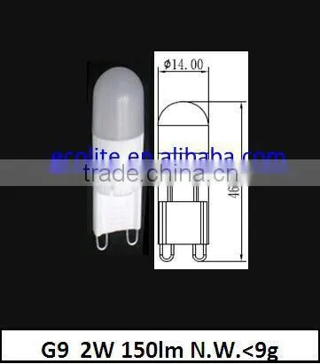 G9 Mini Size High Lumen Low Power 2W 2.5W 3W g9 Led photo-2
