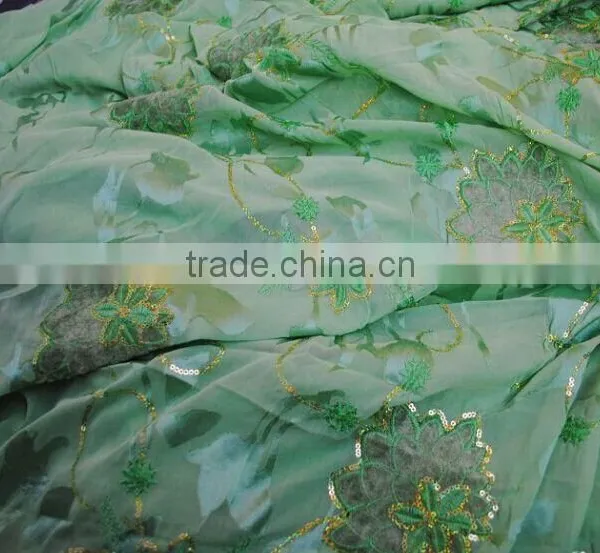 Embroidery Silk Fabric or Printed Silk Fabric