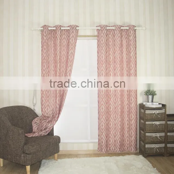 CLASSICAL JACQUARD YARN DYED AND PIECE DYED CURTAIN FABRIC photo-6