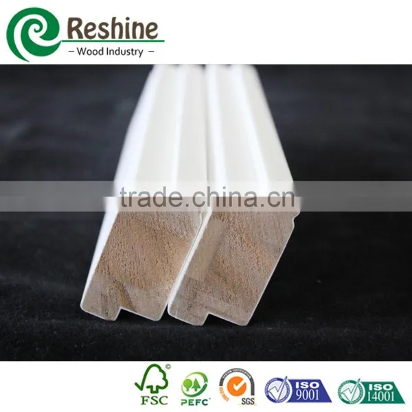 Primer Painting Wooden Plantation Window Shutter Parts photo-2