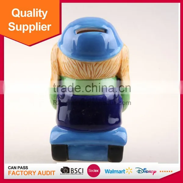 Hot Selling New Design Rabbit Shape Lovely Ceramic Piggy Bank photo-5