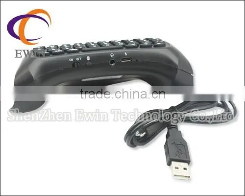 Bluetooth Wireless Mini Keyboard Chatpad Message Device For PS4 Controller photo-6
