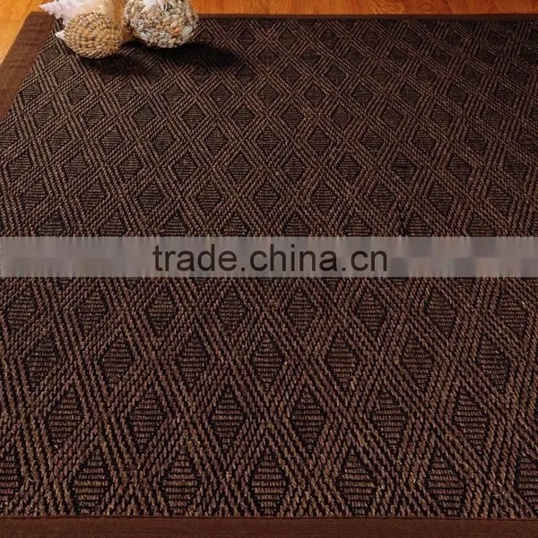 100%sisal Rug Waterproof Kitchen Dining Room Rug photo-2