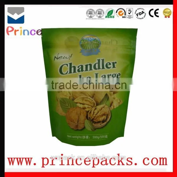 Aluminum Zipper PE Plastic Bag for Food Nut Snack Tea photo-5