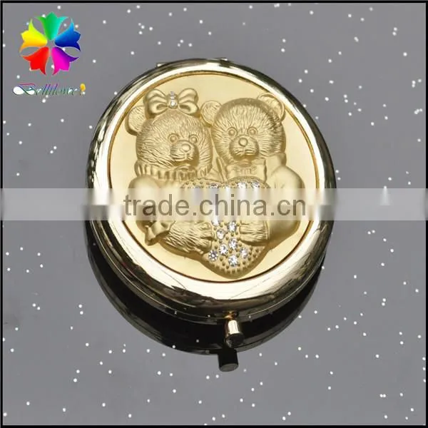 Metal Make up Mirror, Tinplate Mirror, Fashion Light Makeup Mirror photo-4
