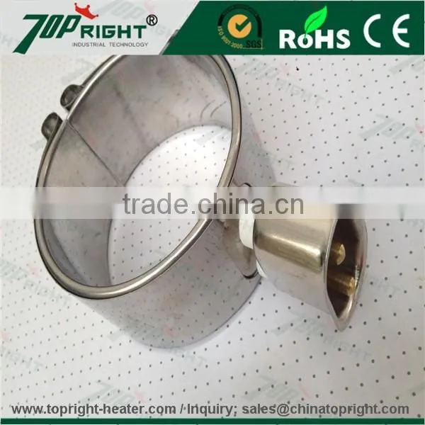 100W Industrial Nozzle SUS304 Electric Mica Band Heater