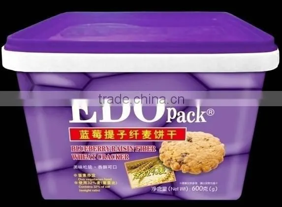 EDO Blueberry Raisin Fiber Wheat Cracker
