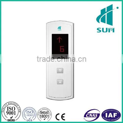 1000kg Machine Roomless Passenger Lift With Mirro Etching Cabin photo-4