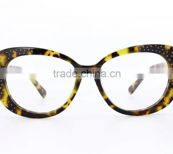 G3044A-C705 Cute Tortoise Glasses Frames/acetate Eyewear photo-2