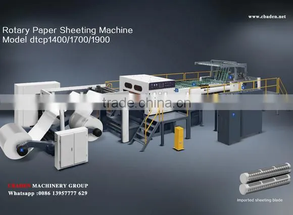 rotary paper sheeting machine Paper sheeting machine