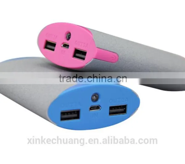 Guoguo 2016 High Quality Dual USB LED Torch Portable 7800mAh Totoro Power Bank for Iphone7 photo-2
