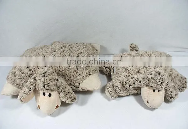 Plush Soft Toy Flower Embroidered Cushion Cover photo-2