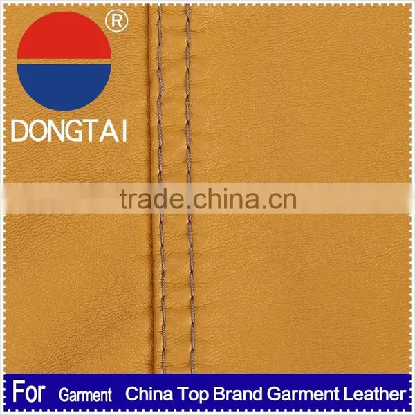 High Quality Color Faux Leather for Garments/Synthetic Leather photo-3