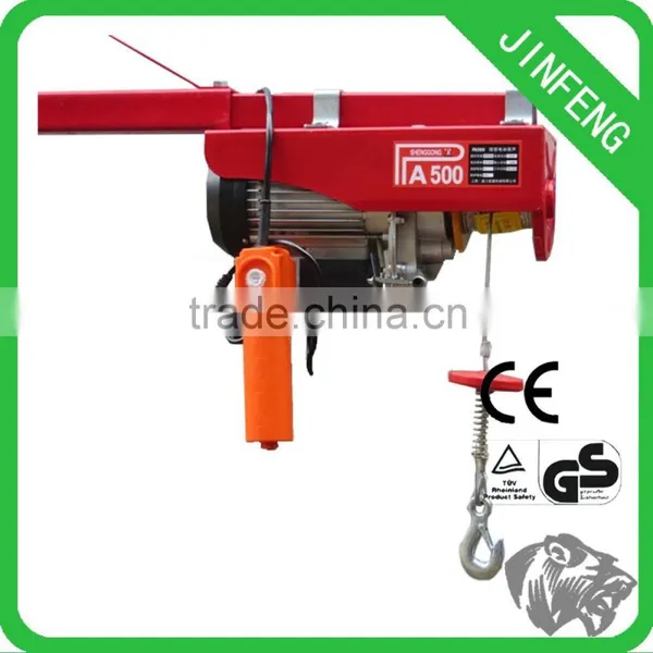 Mini Electric Monorail Hoist Wireless Crane Remote Control photo-5
