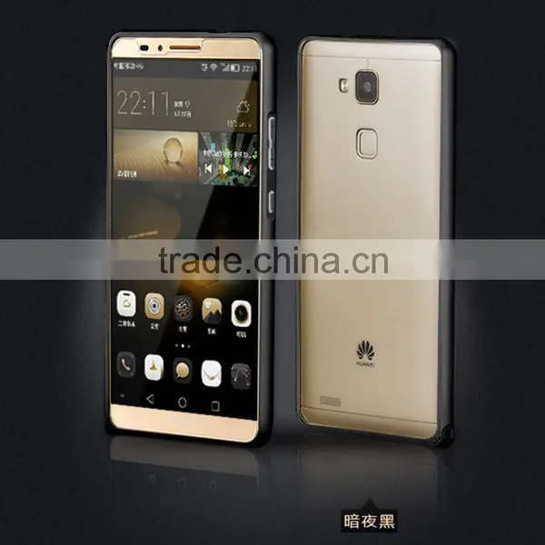 Metal Bumper Aluminum Phone Case for Huawei Y635 Smart Cover Case for Huawei Ascend Mate 7 photo-5