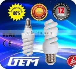 Best Selling China Supplier Linan 13w T2 Half Spiral Fluorescent Bulb for Home Lighting photo-4