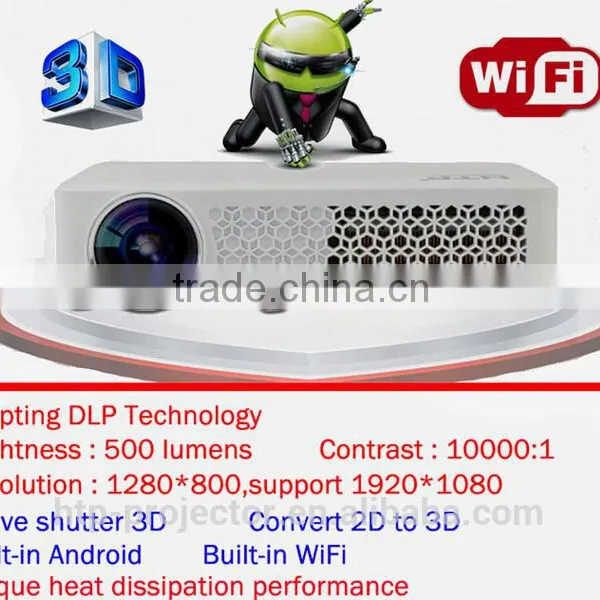 Hot Pocket 3D Cinema Mini Led Video Projector Mini Holographic Projector for Sale photo-5