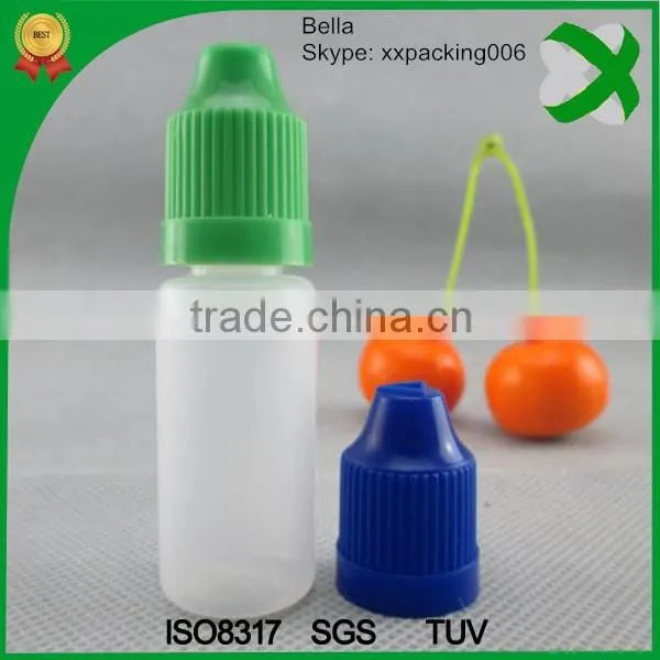 Wholesale Eliquid 10 ml Ldpe Eye Drop Bottle With Long Thin Tip