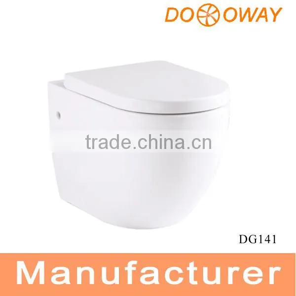 European Popular Design Ceramic Wall Hung Toilet