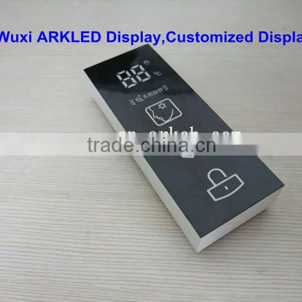 LED Fridge Display Screen,2 Digits Numeric Display