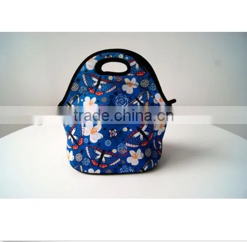 Soft Neoprene Travel Picnic Food Insulated Lunch Tote Cooler Bag Handbag photo-2