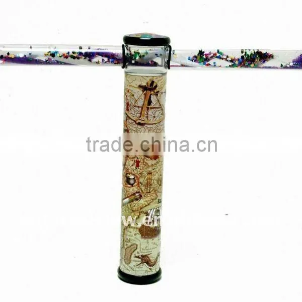 T-shape Kaleidoscope With Liquid Glitter Wand