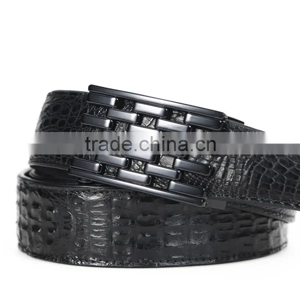 Handmade Leather Belt,fashion Leather Belt,high Quality Crocodile Belt photo-2