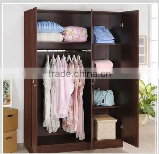 Walmart Sellig Modern Wooden Clothes Cabinet