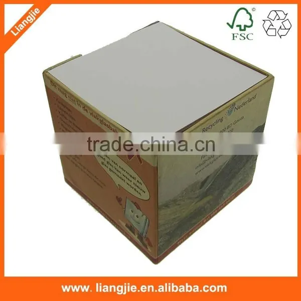 Paper Block,memo Block With Printing Box for Advertising photo-4