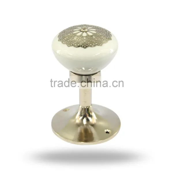 Ceramic White Curtain Holder photo-3
