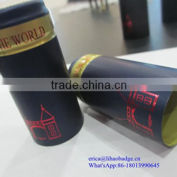 PVC Heat Shrinkable Film Wine Capsule,High Quality PVC Shrink Capsule for Wine Bottles photo-3
