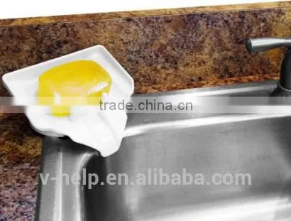 Soap Dishes, Waterfall Drain, Soap Saver, Clean & Dry, Stop Mushy Soap photo-3