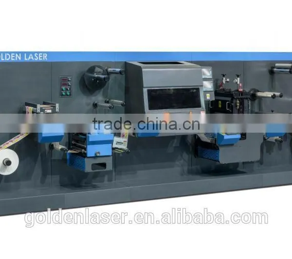 Roll to Roll Self-adhesive Labels Digital Laser Die Cutting Machine