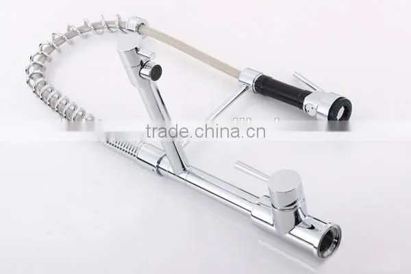 Spring Loaded Kitchen Sink Mixer Tap Faucet, Multiple Flexible Spring Kitchen Faucet photo-5