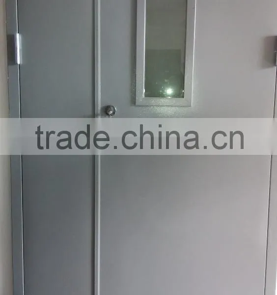 Red Color Steel Fire Proof Doors With Different Specifications Can Customize photo-5