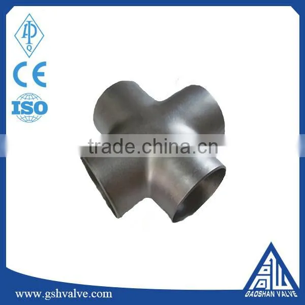 Carbon Steel/stainless Steel Butt Welding Pipe Fitting Equal Cross