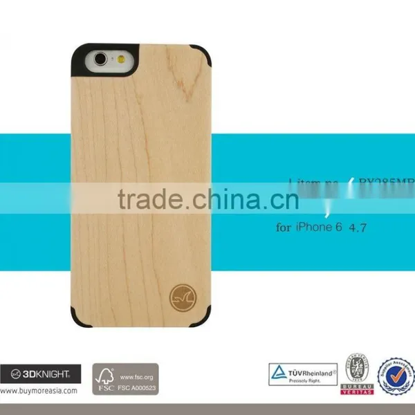 2016 HOT Selling Wholesale Wood Blank Phone Case for Iphone 6 6S,for Iphone 6 6S Plus Bamboo Wooden Phone Case Cover photo-4