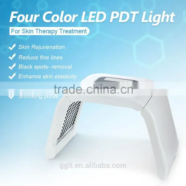 2016 Facial Therapy PDT Photon 4 Colors LED Red Light Therapy For Wrinkles Light Facial Care Beauty Machines For Sale Facial Care photo-3