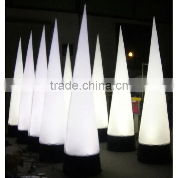 Cheapest Product Advertising Inflatable Cones With Led With Logo photo-3