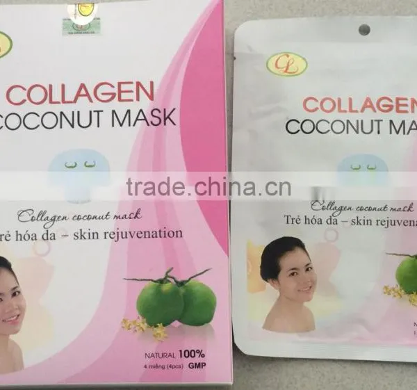Natural Collagen Mask/Collagen Mask/Collagen Coconut Mask photo-3