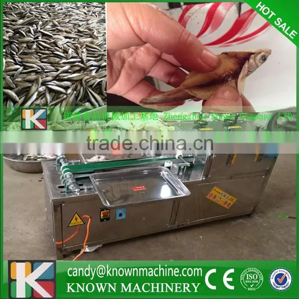 Automatic Small Fish Viscera Removal Machine Small Fish Cutting Machine Fish Processing Equipment photo-2