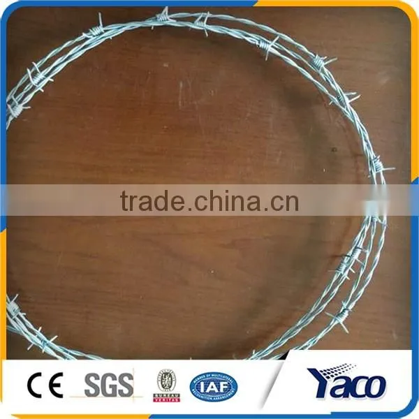 Beautiful Surface Treatment BWG14x14 High Tensile Wire Barbed Wire photo-2