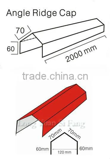 Ceramic Roof Tile Stone Coated Steel Roofing Tile