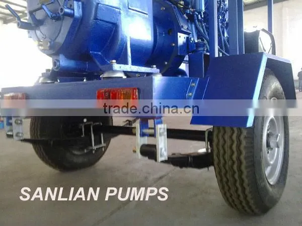 T & U Self Priming Diesel Trailer Water Pump photo-3